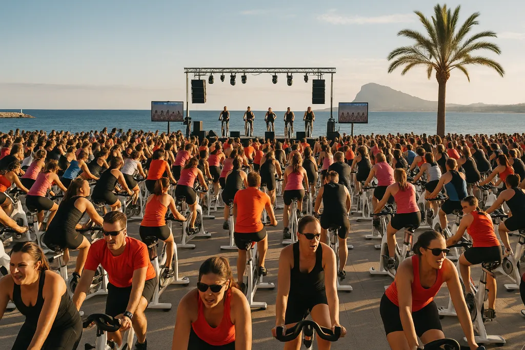 Denia Hosts World Record Cycling Spectacle