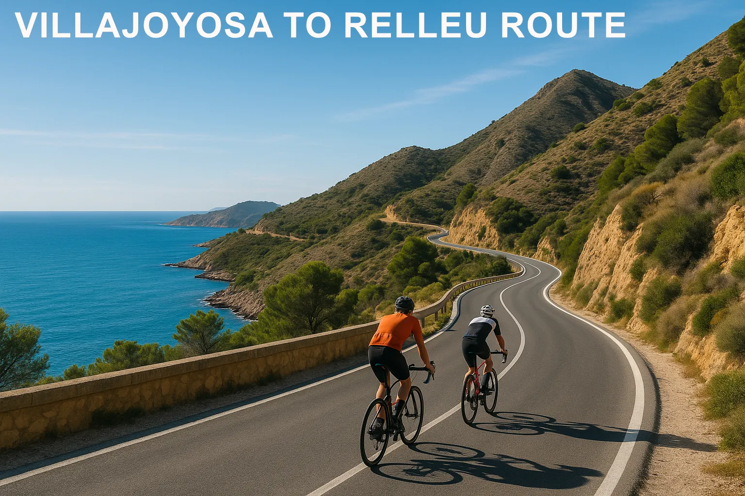 Villajoyosa to Relleu Route.