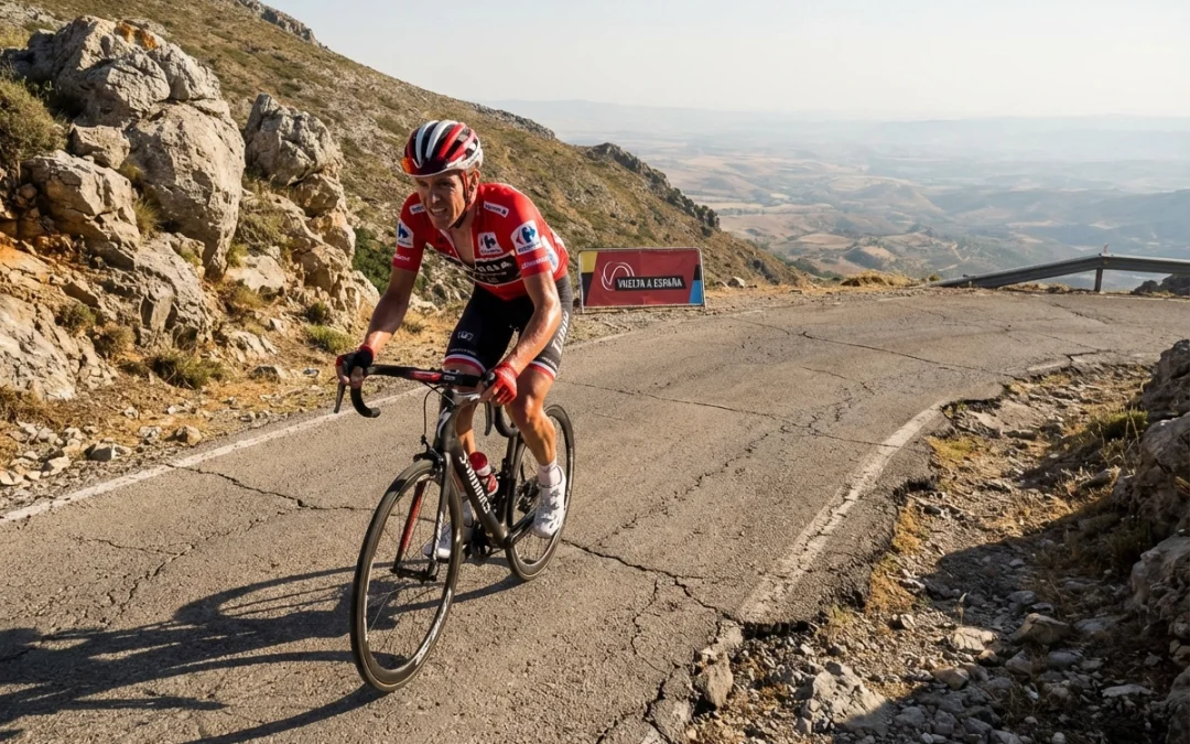 Sierra de la Pandera: Vuelta a España 2026 Stage 14 Climb