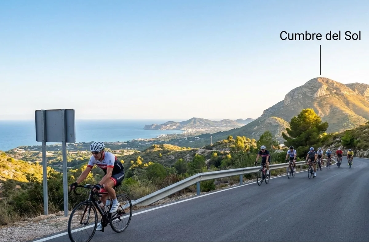 Javea to Cumbre del Sol Route